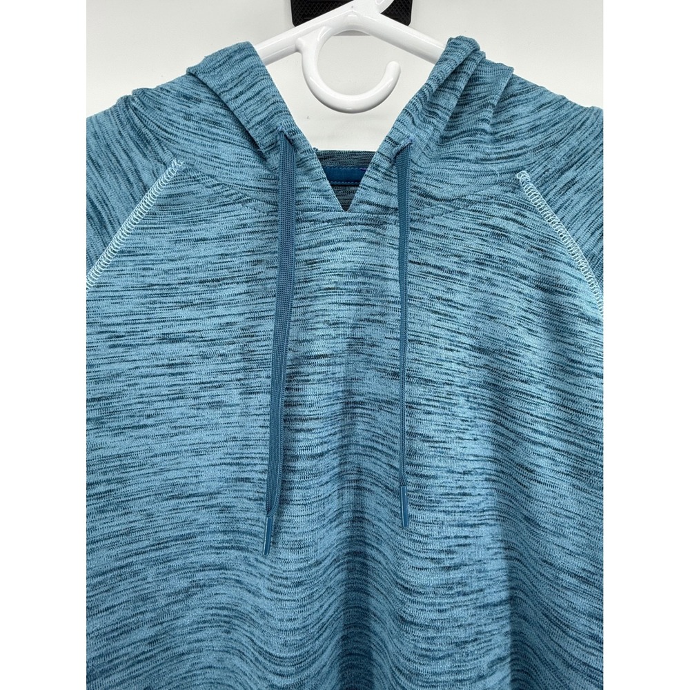 Kuhl Women's Tellurde Blue Heathered Long Sleeve Hoodie Pullover Activewear S‎